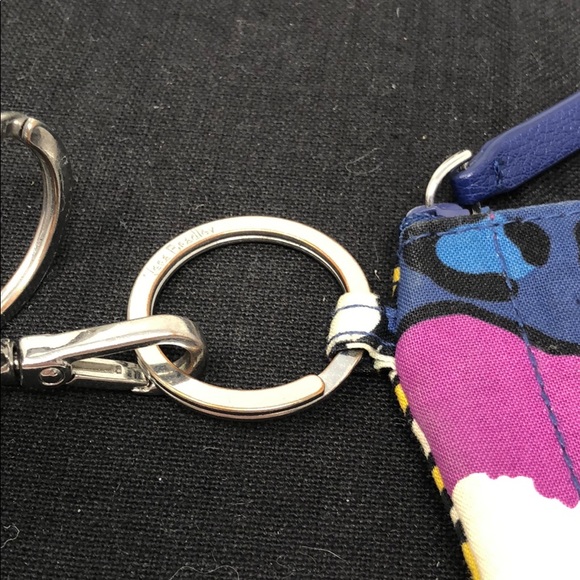 Vera Bradley Floral ID Lanyard 26” - Picture 2 of 6